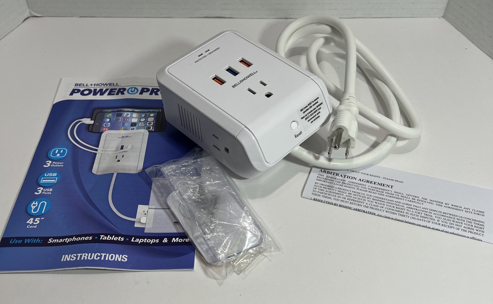 Bell Howell Power Pro As Seen On Tv Change 6 Devices At Once New Open Box