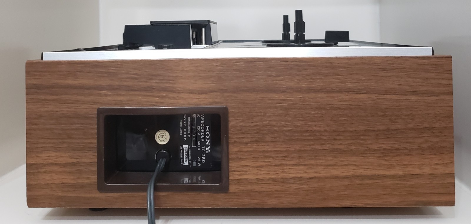 Sony TC-280 4-Track Stereo Reel To Reel Tape Deck – serviced