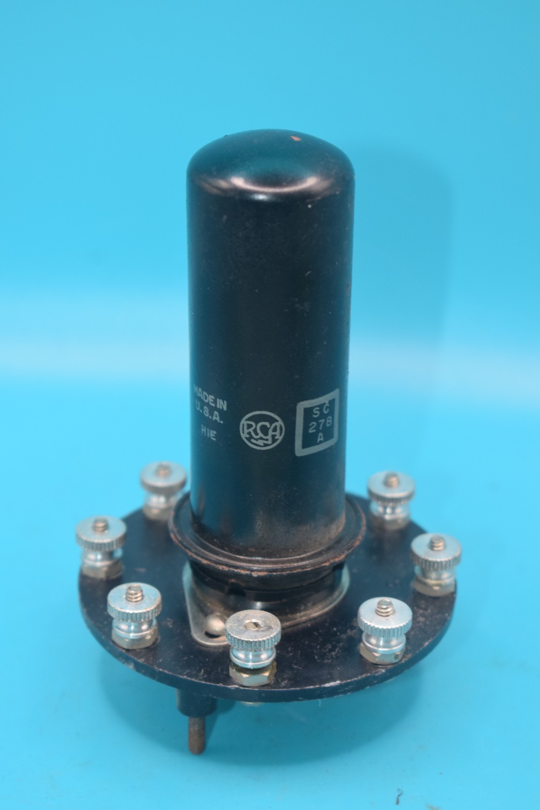 Octal Test Socket Adapter – Tube Testing Experimenting Rig – Bench Device