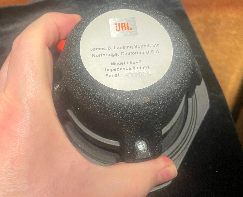 JBL LE 5-2 Midrange Driver ALNICO 8ohm (Single)#2