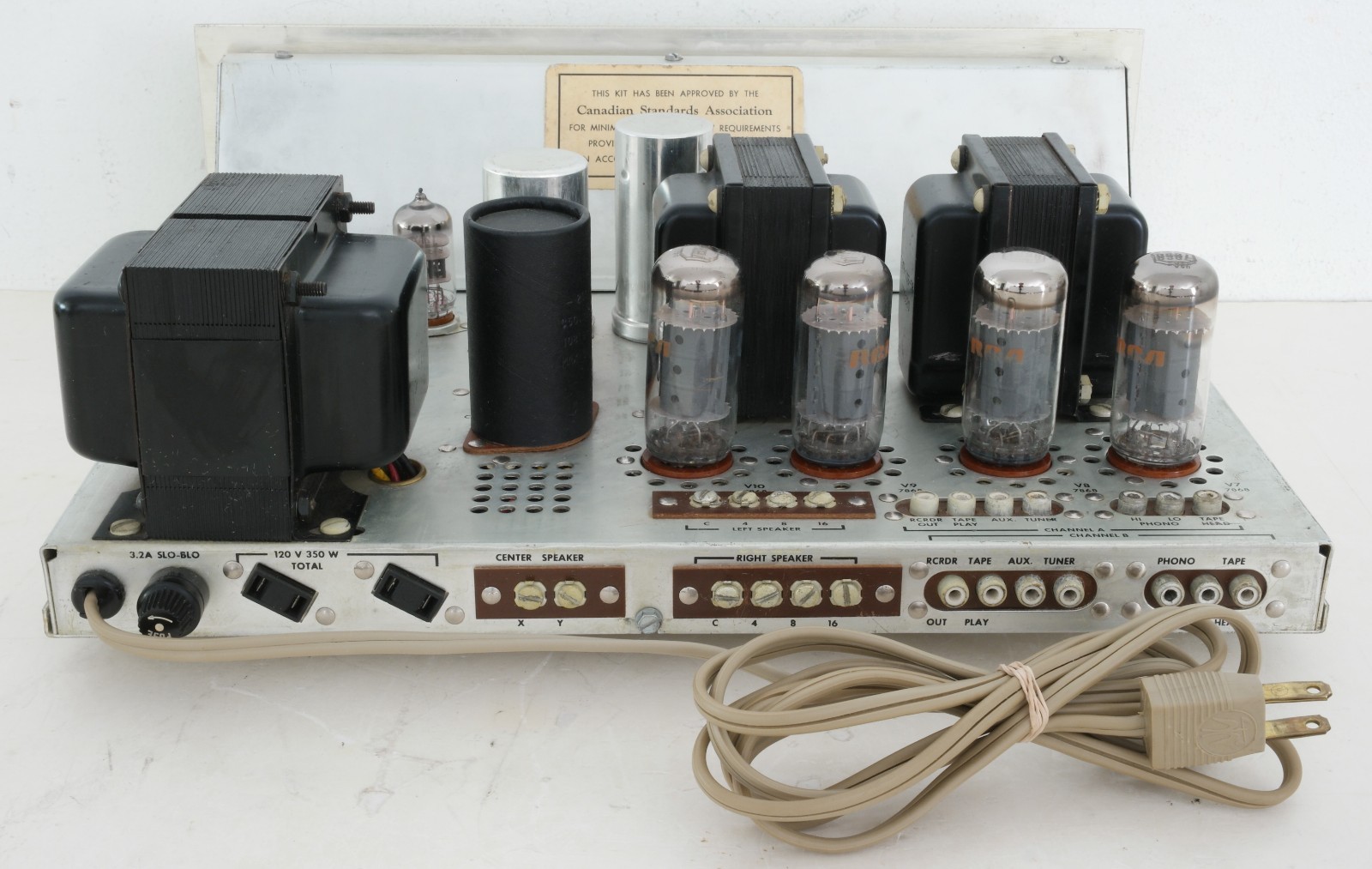 Fisher KX-100 Stereo Master Control Amplifier