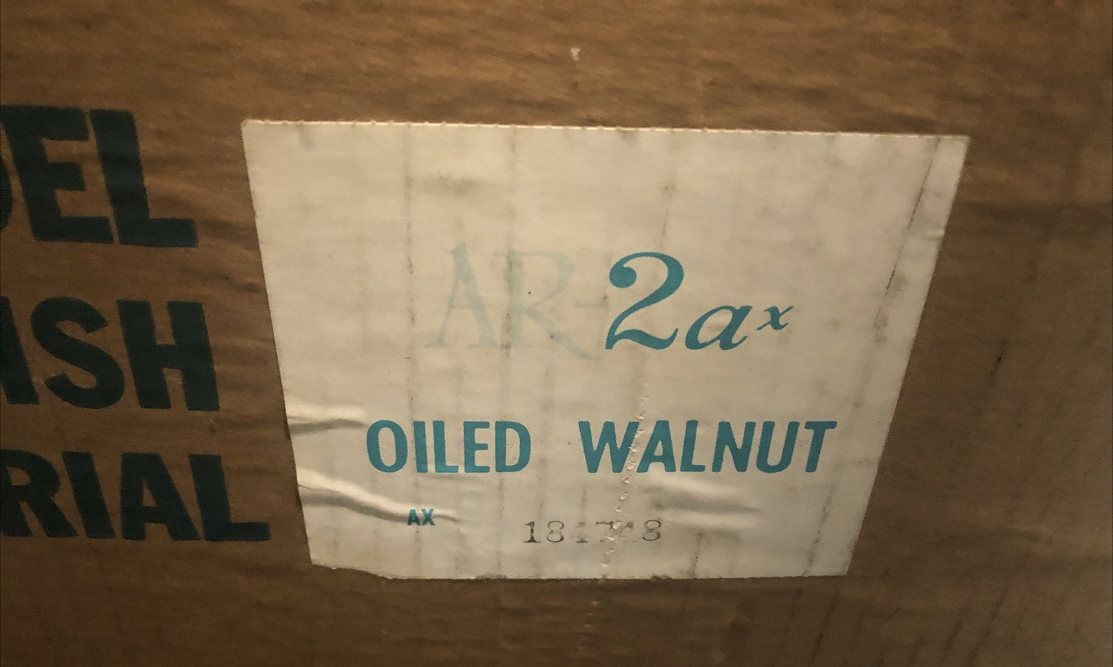 ar-2ax acoustic research speakers walnut wood Open Box Condition