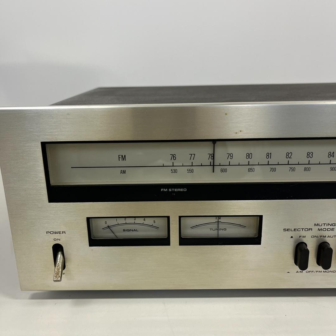 Technics SU-7700 ST-7300 Vintage Stereo Amplifier Tuner Silver Face Japan