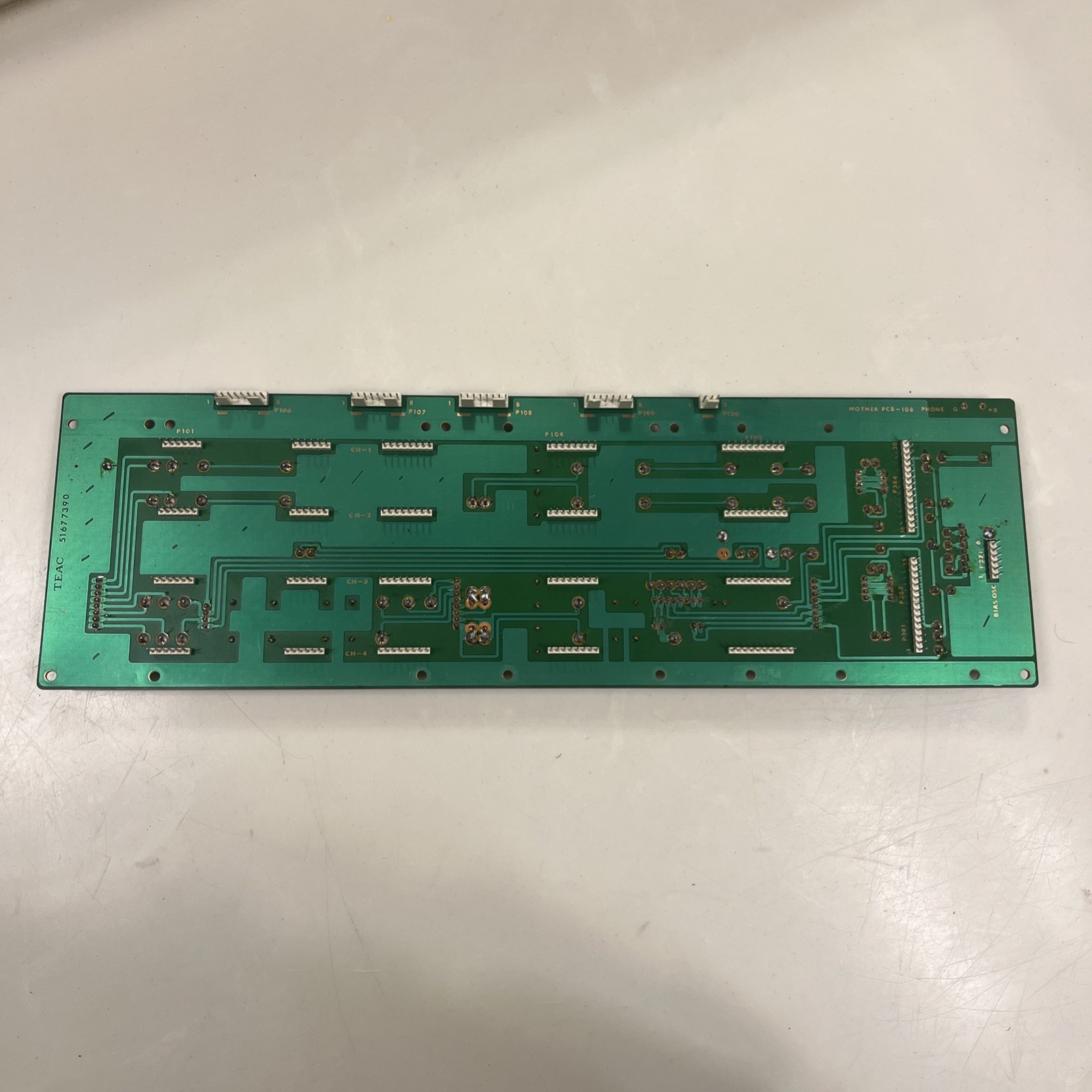 TEAC A-3440 Mother PCB-108 Circuit Board Replacement