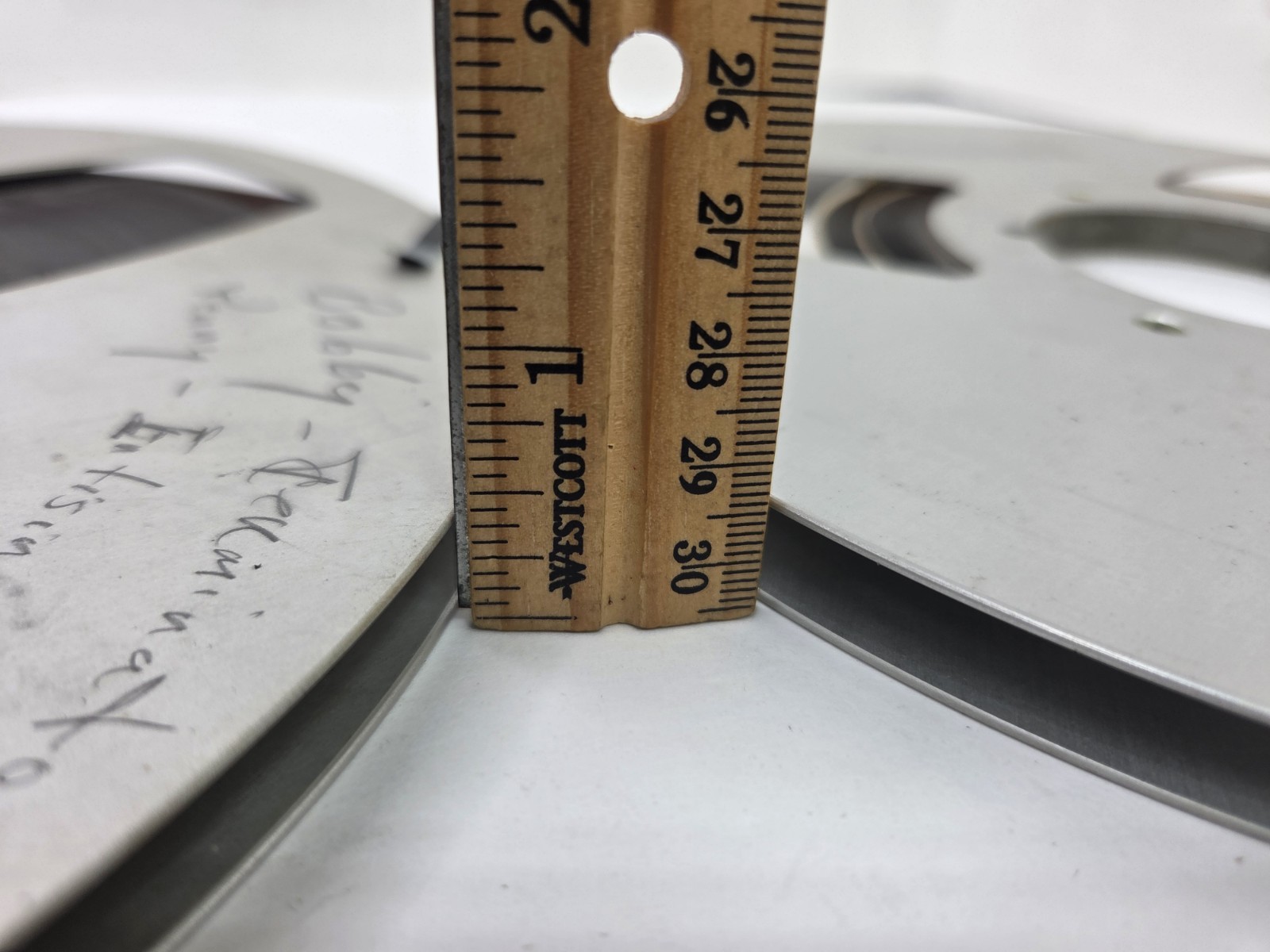 Lot 2 Scotch 250 10.5″ Metal Reel To Reel Recording Tapes Audio Reels