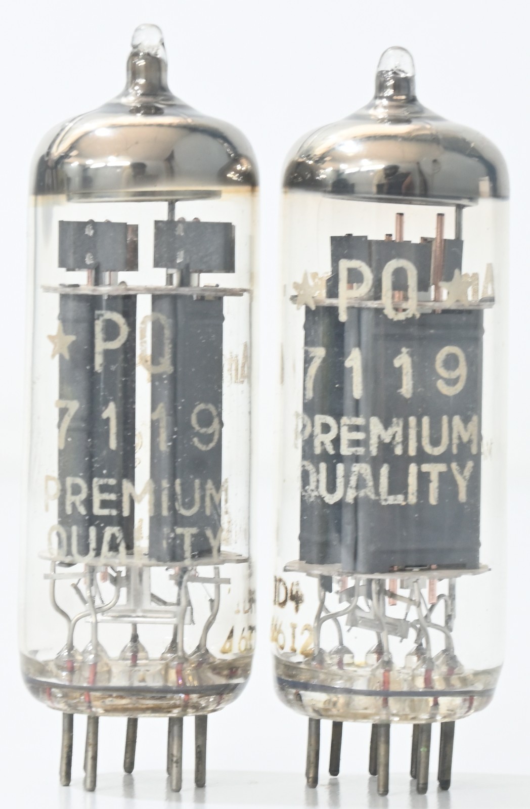 PQ-7119 Amperex Top Ring Getter Made in Holland Tested Tube 1 MP#2598001-2