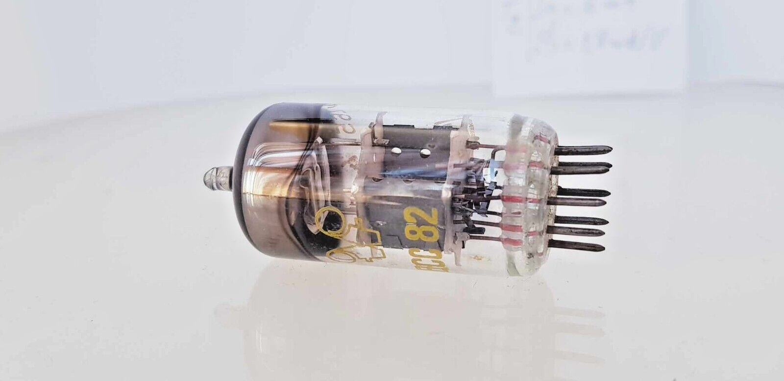 1 x ECC82 RFT TESTED TUBE 12AU7 ECC802s FOIL GETTER Double Triode