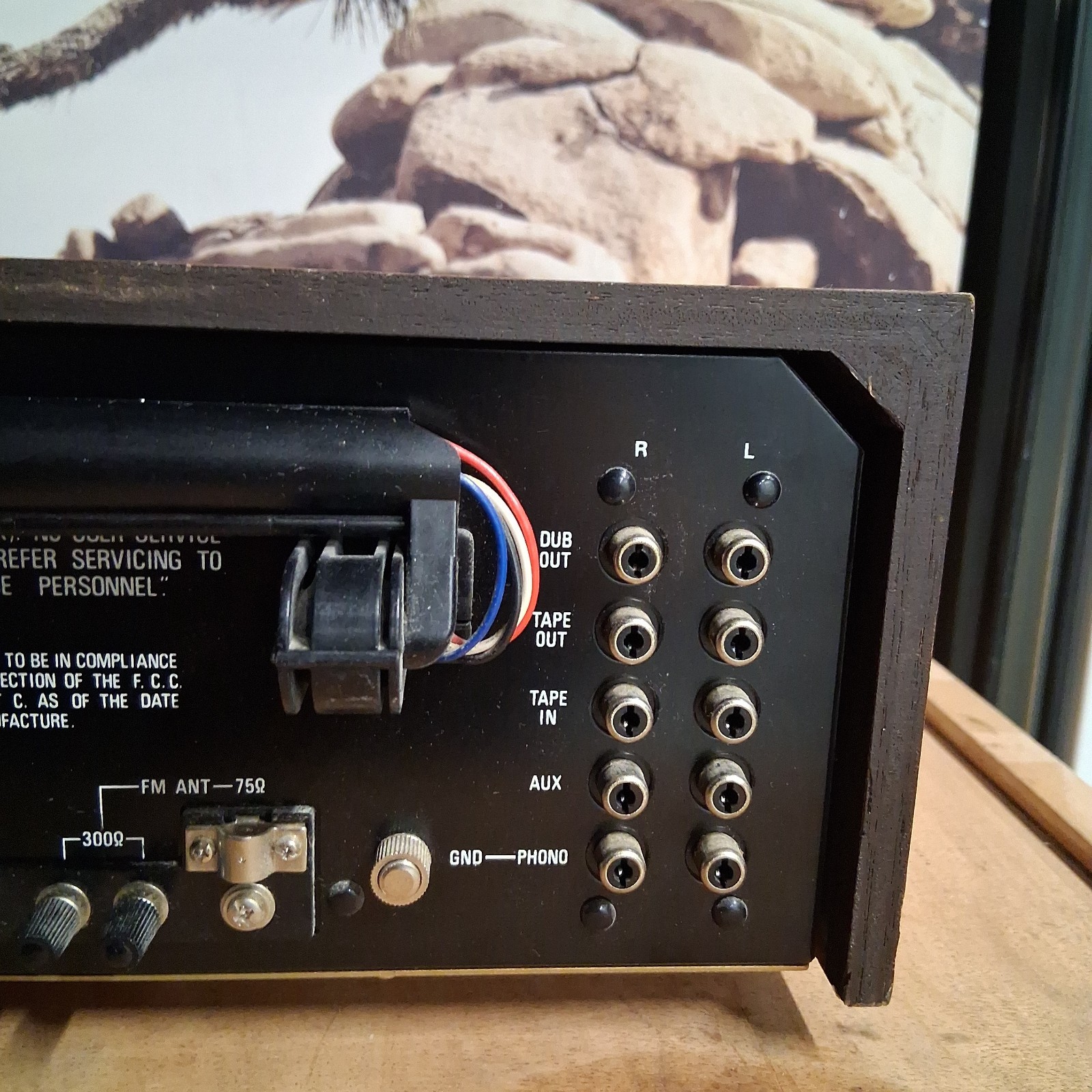Realistic STA-85 AM/FM Stereo Receiver Vintage 1970’s Black Face PLS READ!