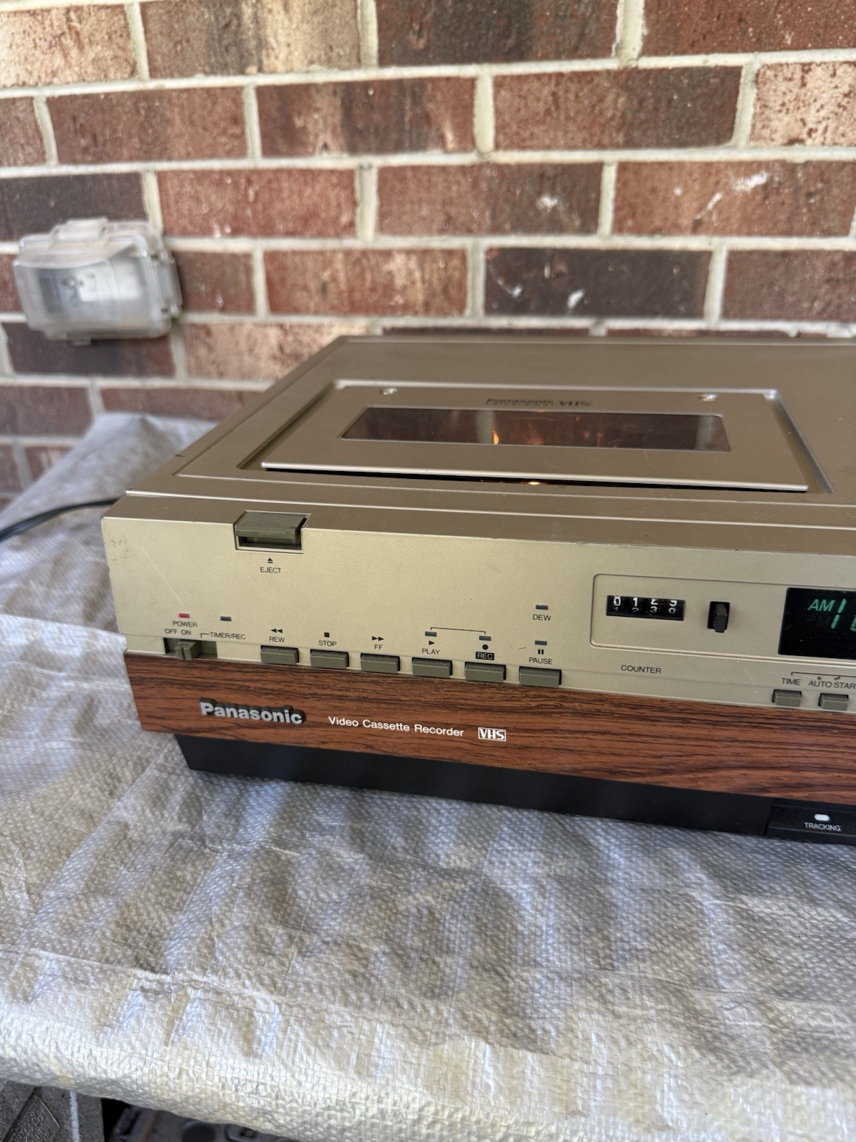 🍊Vintage 1982 Panasonic Omnivision Top Loading VHS Player | Model PV-1270 HELP!