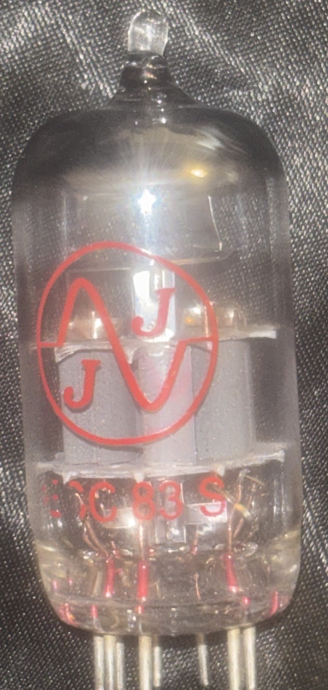 JJ 12AX7 ECC83S Balanced Tube 90-95% NOS Tested Audio Preamp High Mu Twin Triode