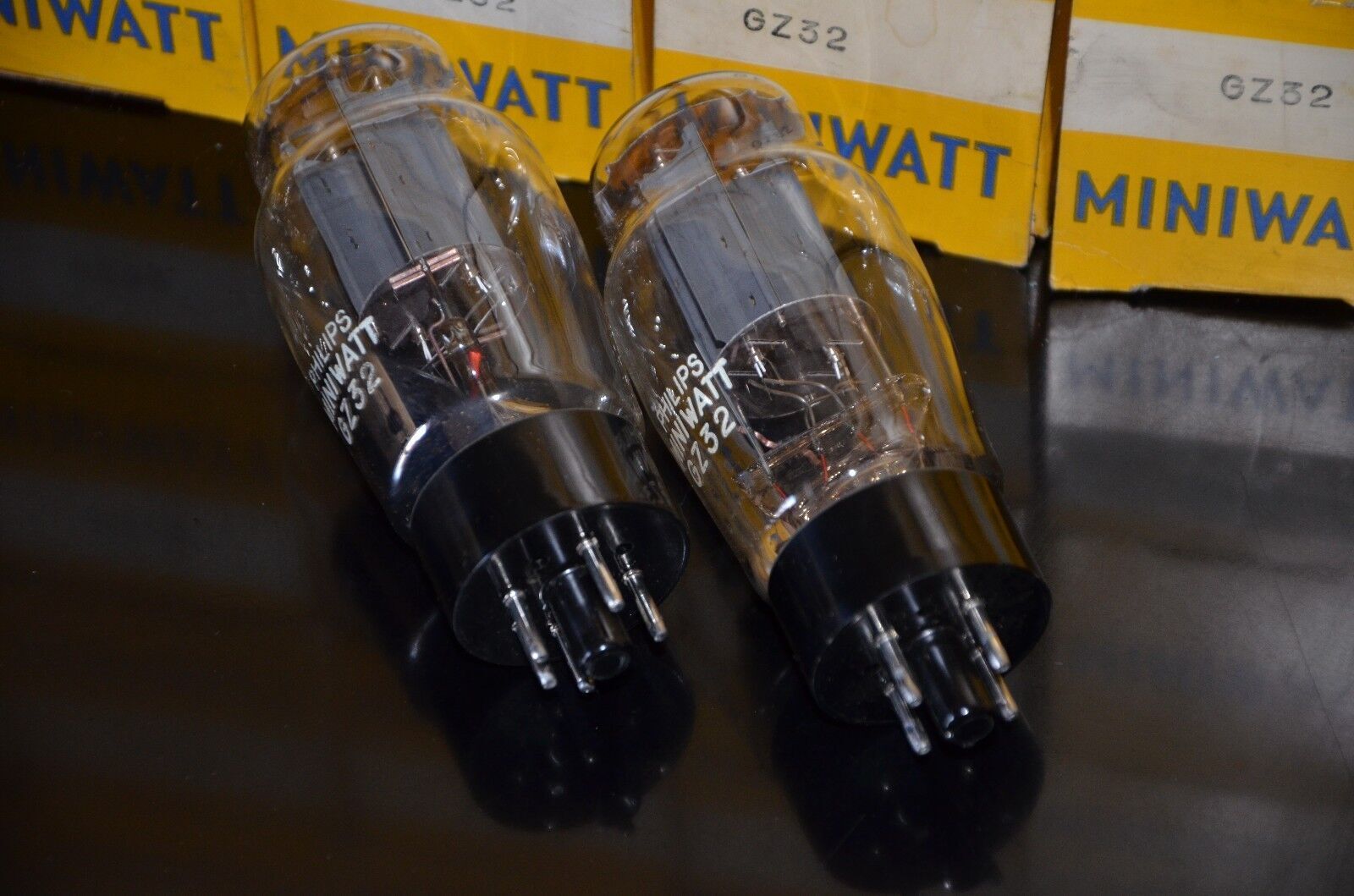 GZ32 Philips 5V4G NOS NIB Rare DD Getter rectifier Hi end tube audio amplifiers