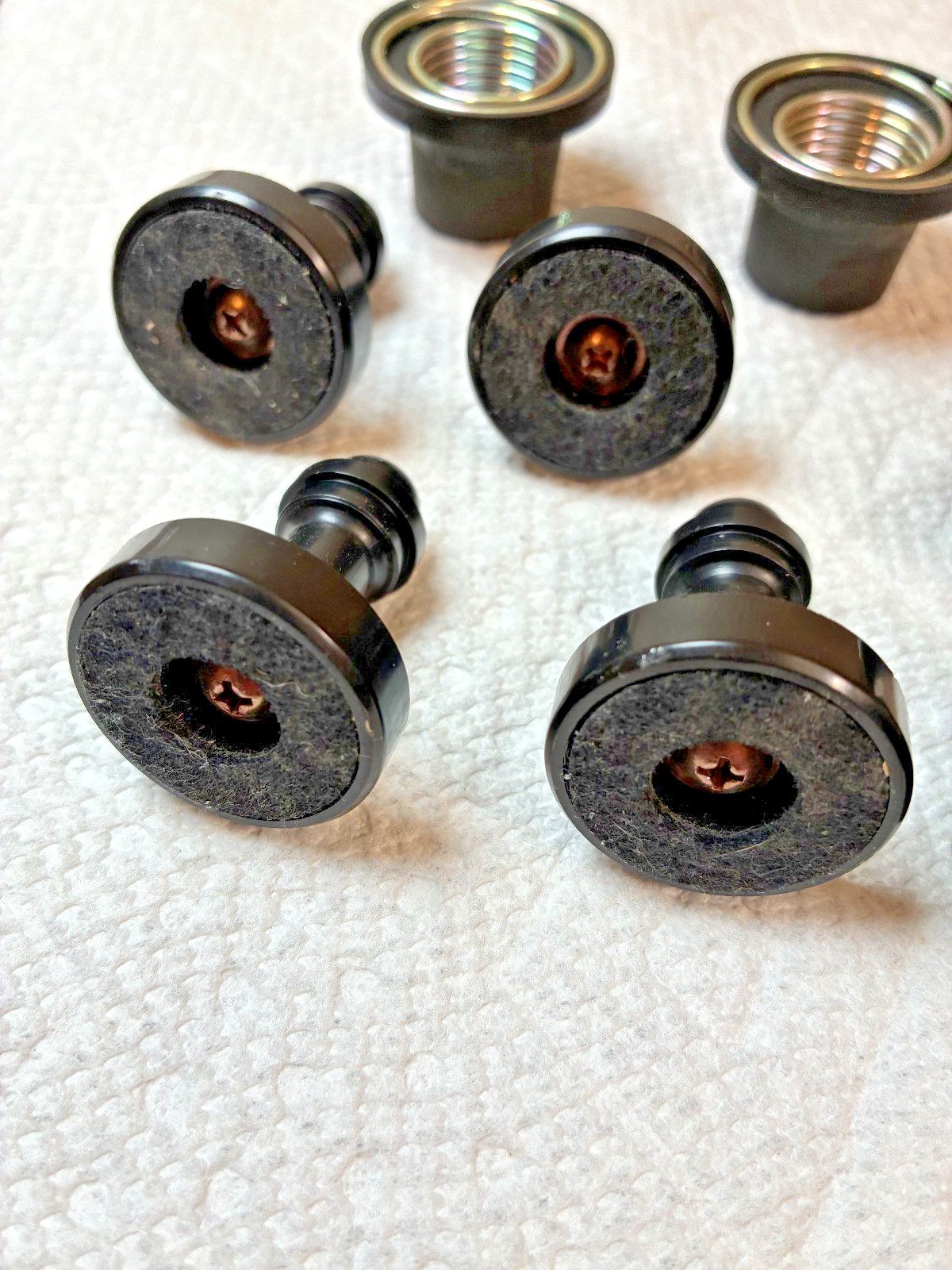 Technics Turntable Feet with Spring Shocks only, SL-Q303 Replacement Parts