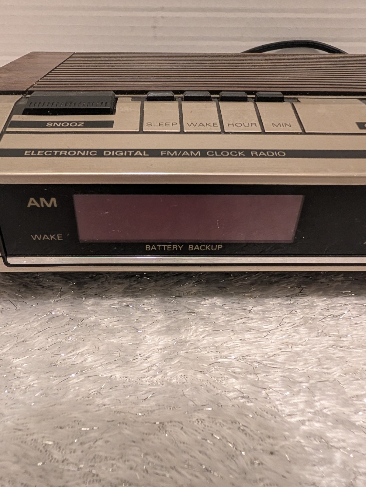 General Electric Digital FM/AM Clock Radio 7-4634B: GE Products: Tested:Works!