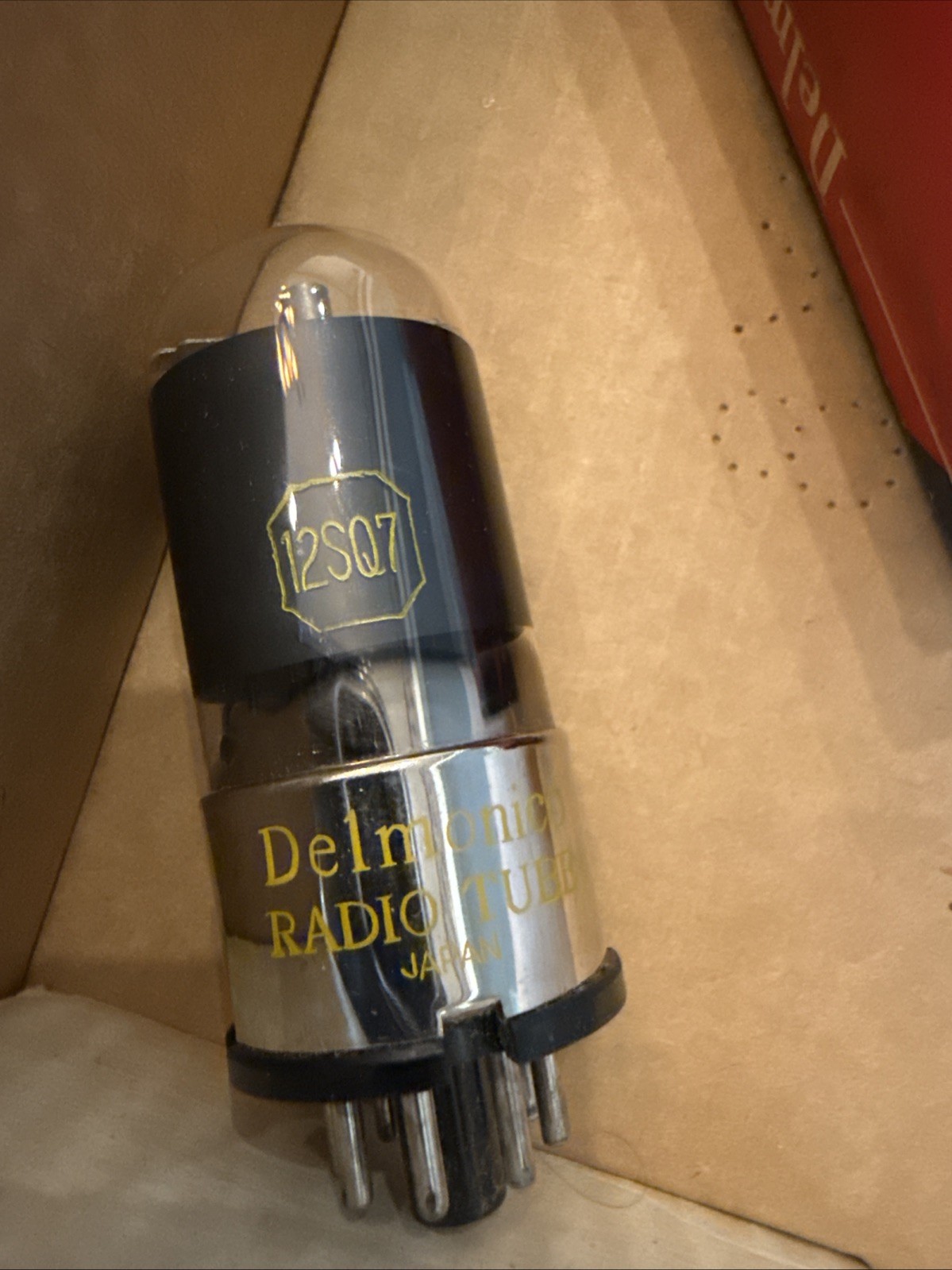 Delmonico 12SQ7 Twin Diode Triode VT-104 Made In Japan Vacuum Tube NOS T20