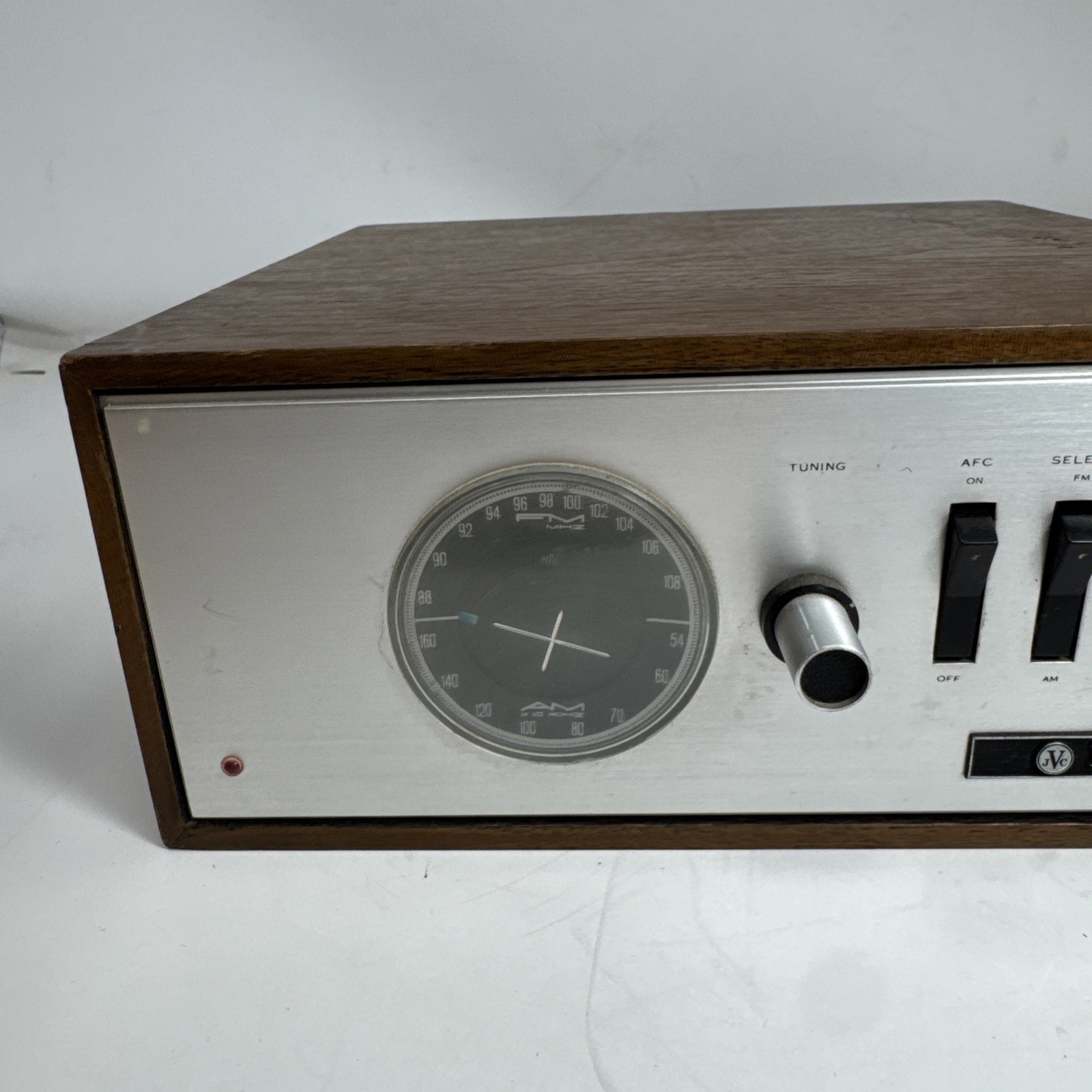 Vintage JVC Nivico FRS 103E AM FM Reciever Tuner Wood Japan