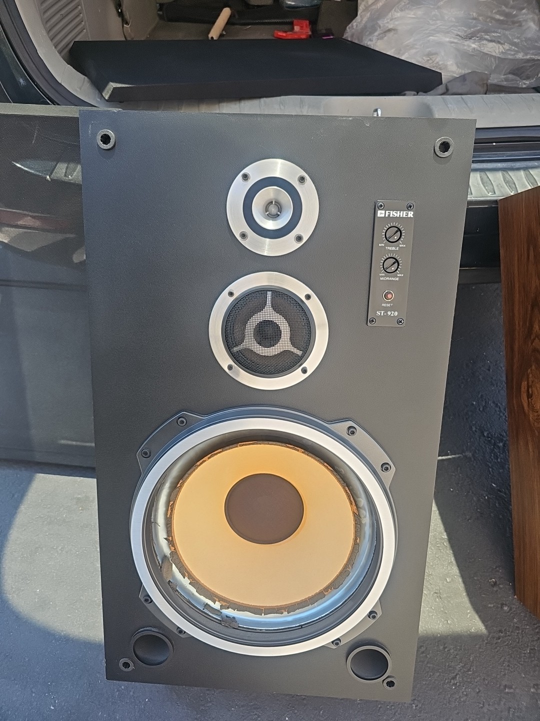 Fisher Vintage Speaker Pair Model St 920