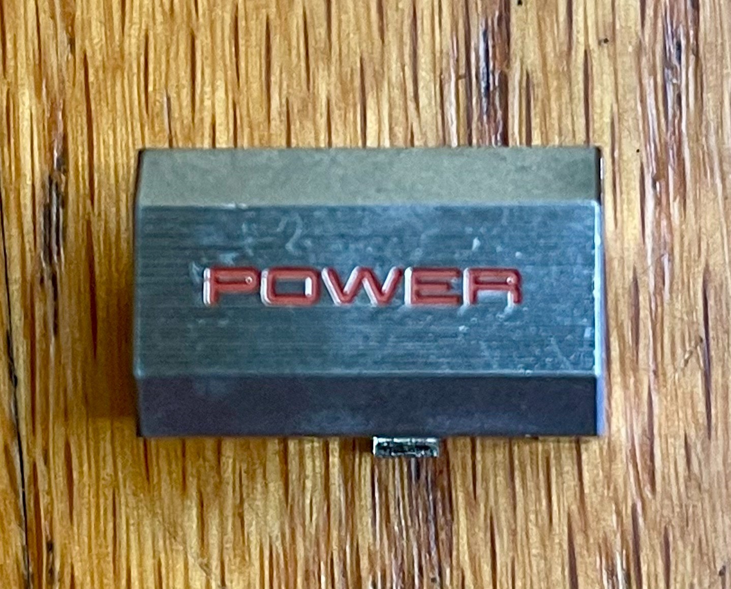 Akai GX77 Reel to Reel Power Button