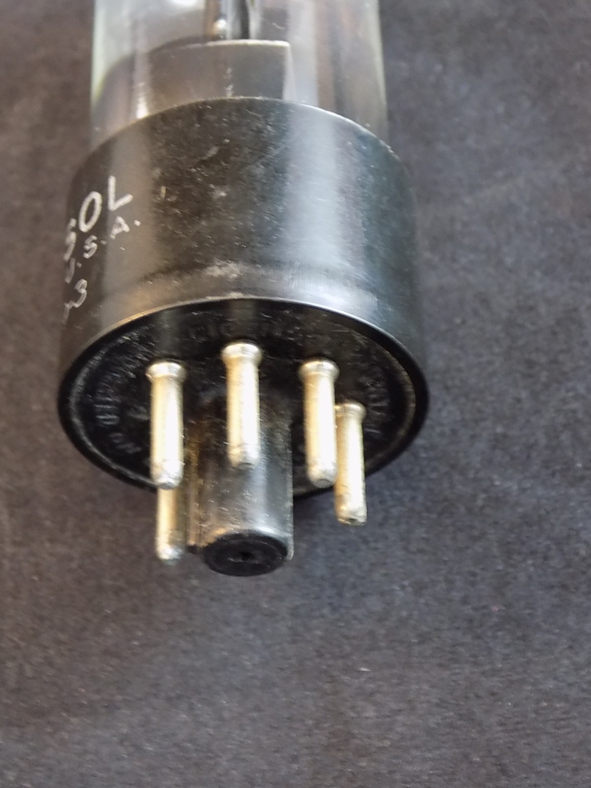 Vintage TUNG-SOL VACUUM TUBE 322449-3 Made in USA TESTED at 90%