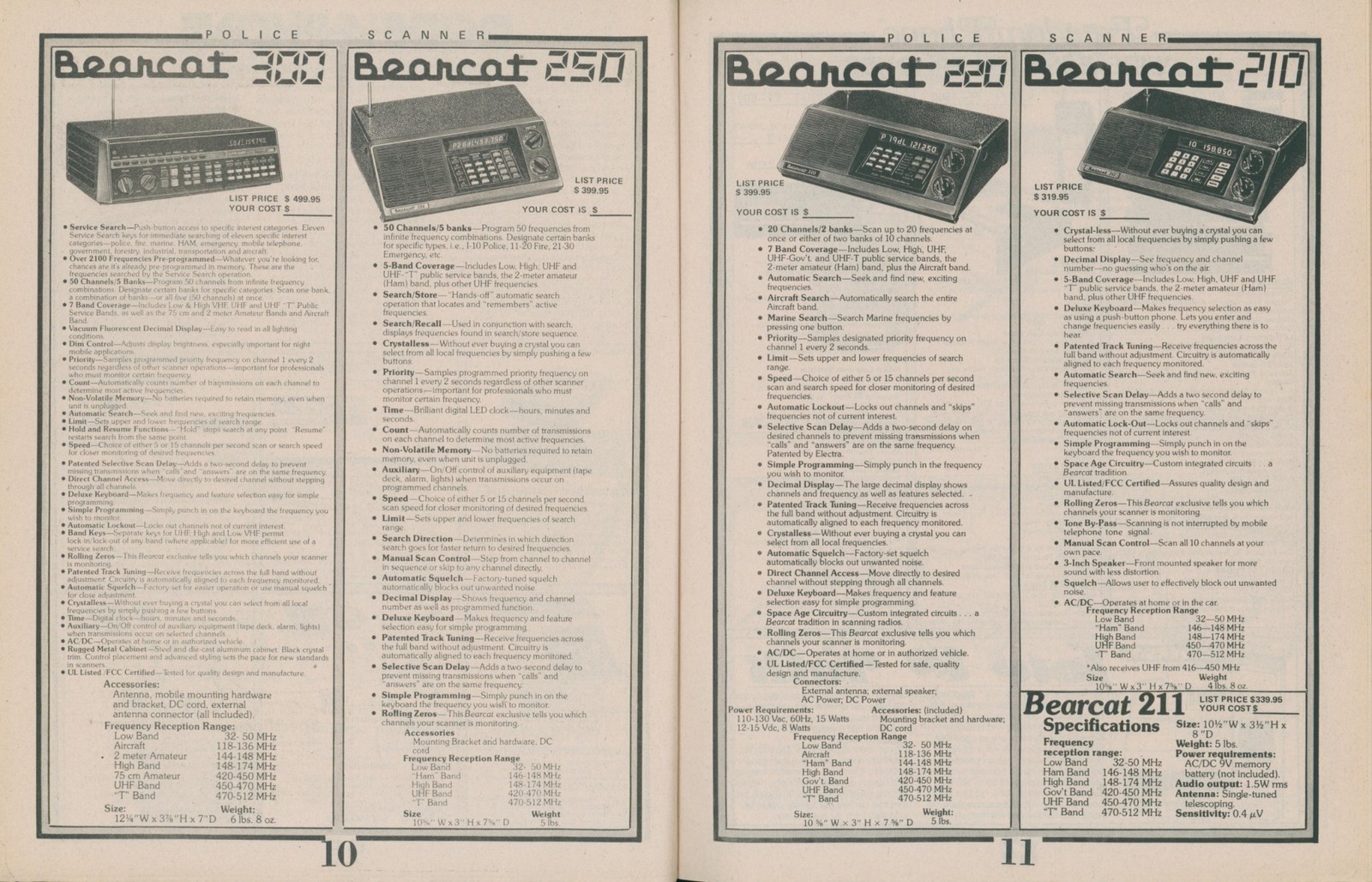 1980 Electronics Buyer Guide Book Fuzzbuster Car Stereo TDK Tape Wireless Phones