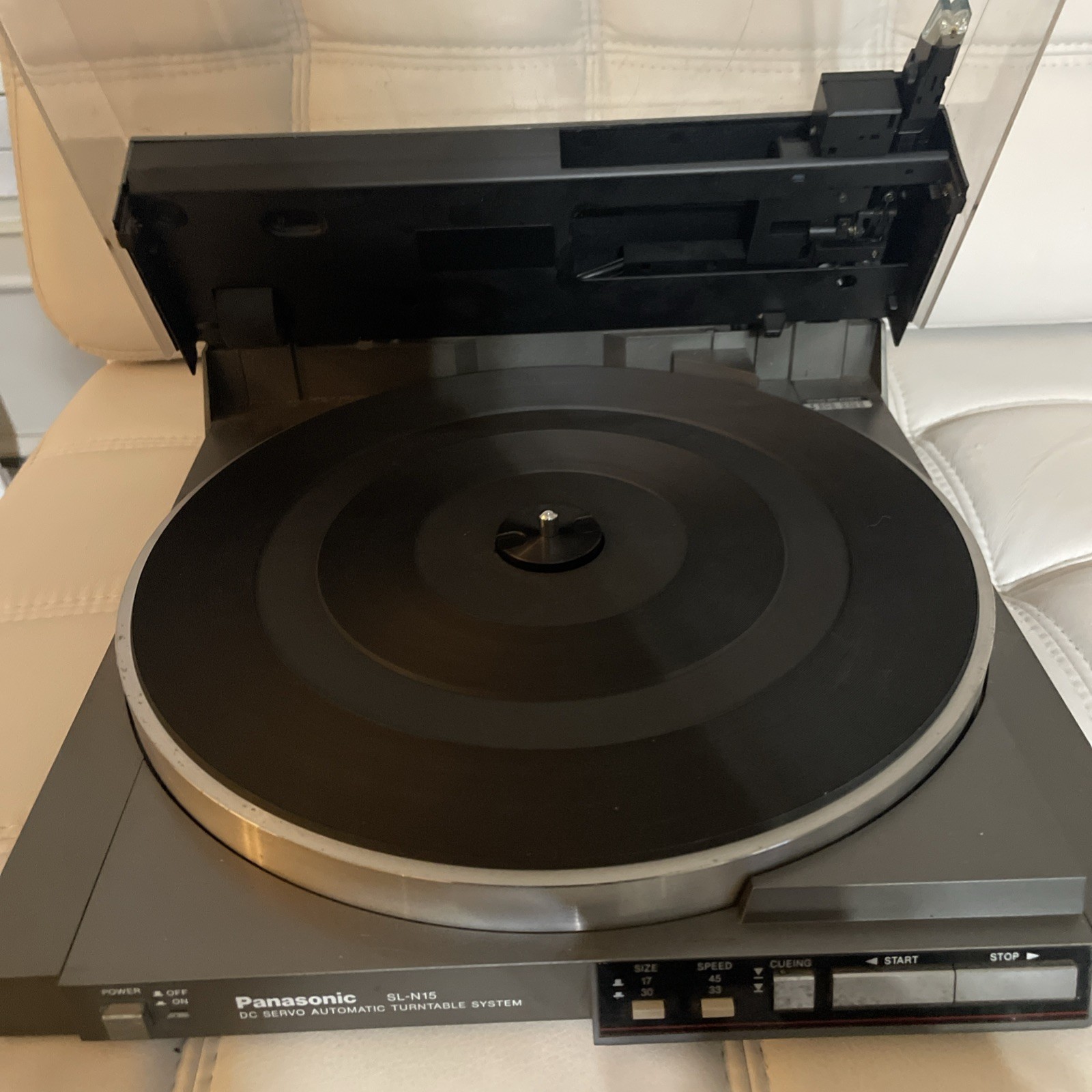 Panasonic SL-N15 DC Servo Automatic Turntable Vinyl Record Player READ DETAILS