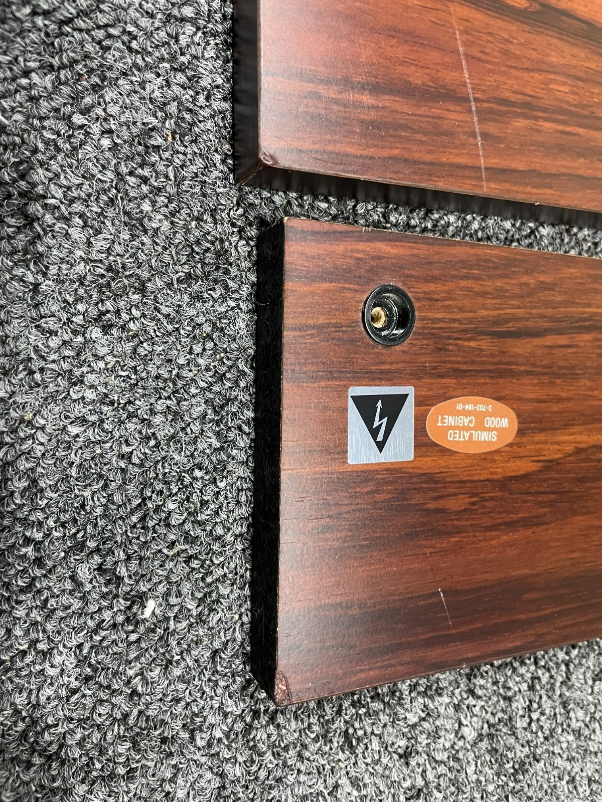 Sony ES Wood Side Panels From TC-WR90ES may fit others – See dimensions in pics