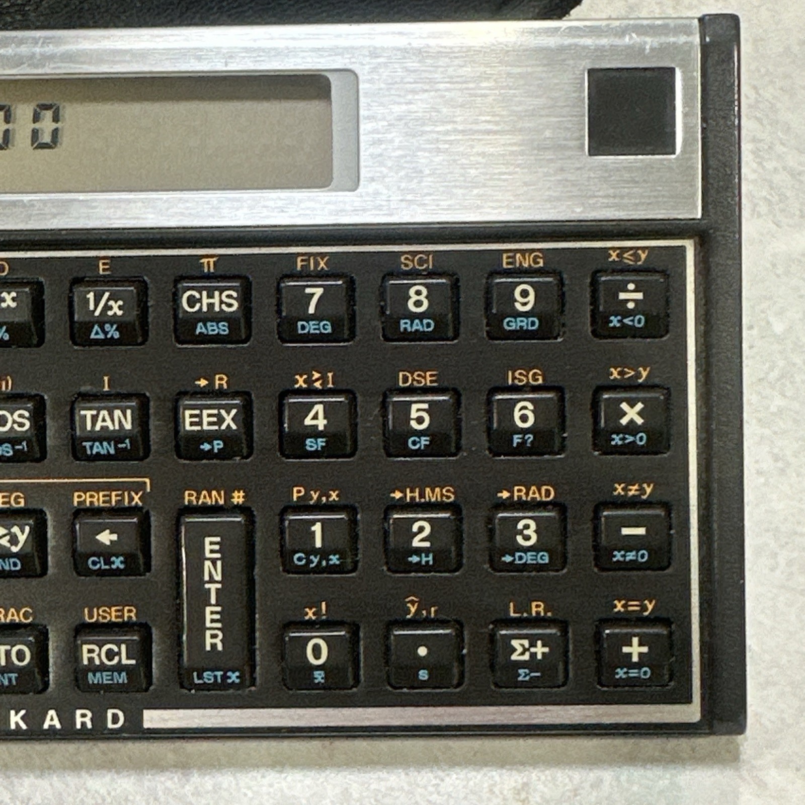 Vintage Hewlett Packard HP 11C Programmable Scientific Calculator Case WORKING