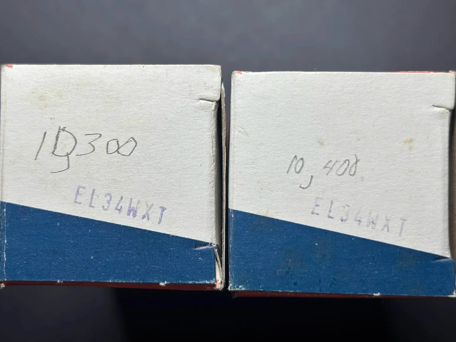 Sovtek EL34WXT Matched Pair Vintage Vacuum Tubes Tested NOS Quality w/ Packaging