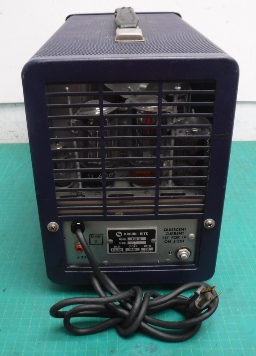 Krohn-Hite DCA-10 Vacuum Tube Amplifier 10 Watt