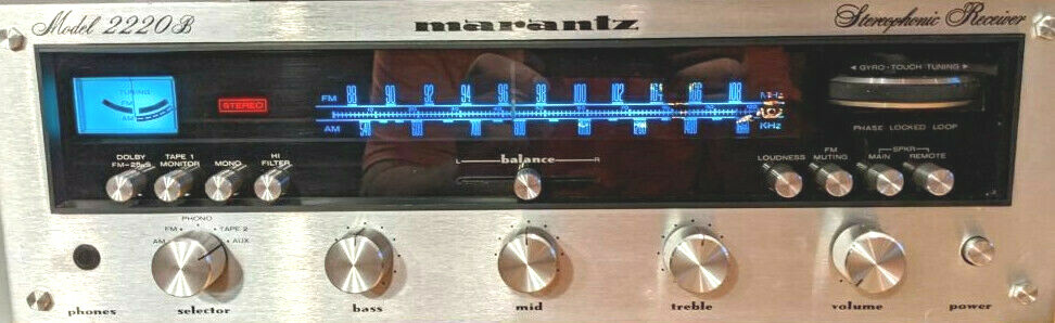 Marantz Receiver 2215B 2216 2220B Cool Blue LED Light Replacement Kit Fuse Bulbs