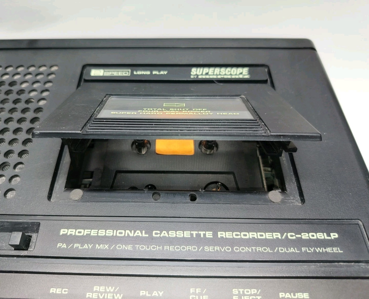 Marantz Superscope Professional Cassette Recorder C-206LP – 2 Speed For Parts