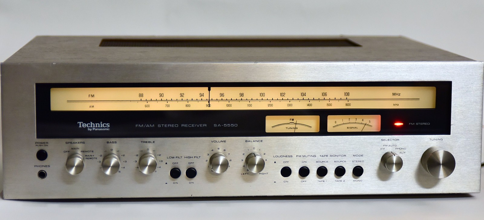 TECHNICS SA 5550 STEREO RECEIVER