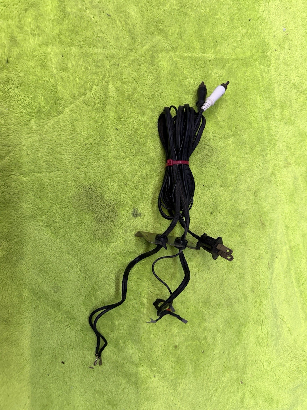 DUAL 1258 & Others TURNTABLE POWER AUDIO GROUND CABLE ASSEMBLY 🔥 SEE PICS
