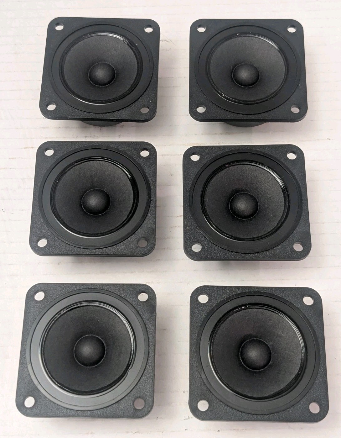 Lot Of 6 Sharp 2.5″ Vintage Tweeter 8 Ohms