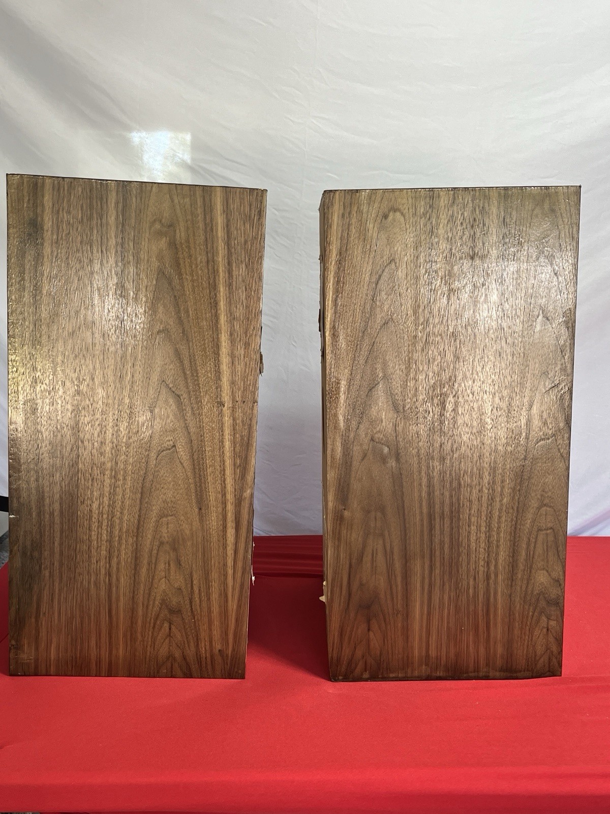 Acoustic Research AR2AX Speakers Pots Professionally Replaced Walnut Veneer