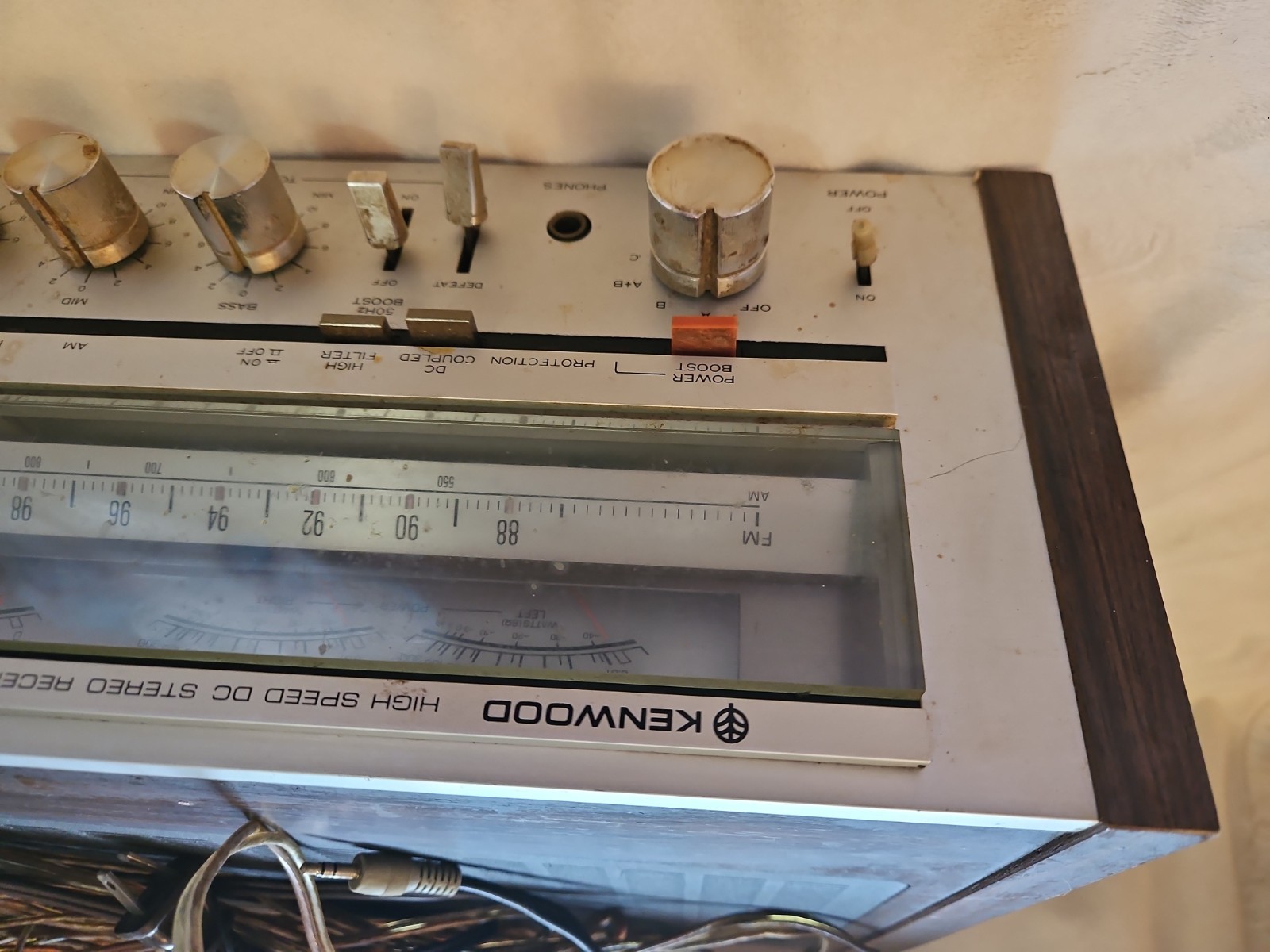 Kenwood KR-8050 High Speed Stereo Receiver (Untested)