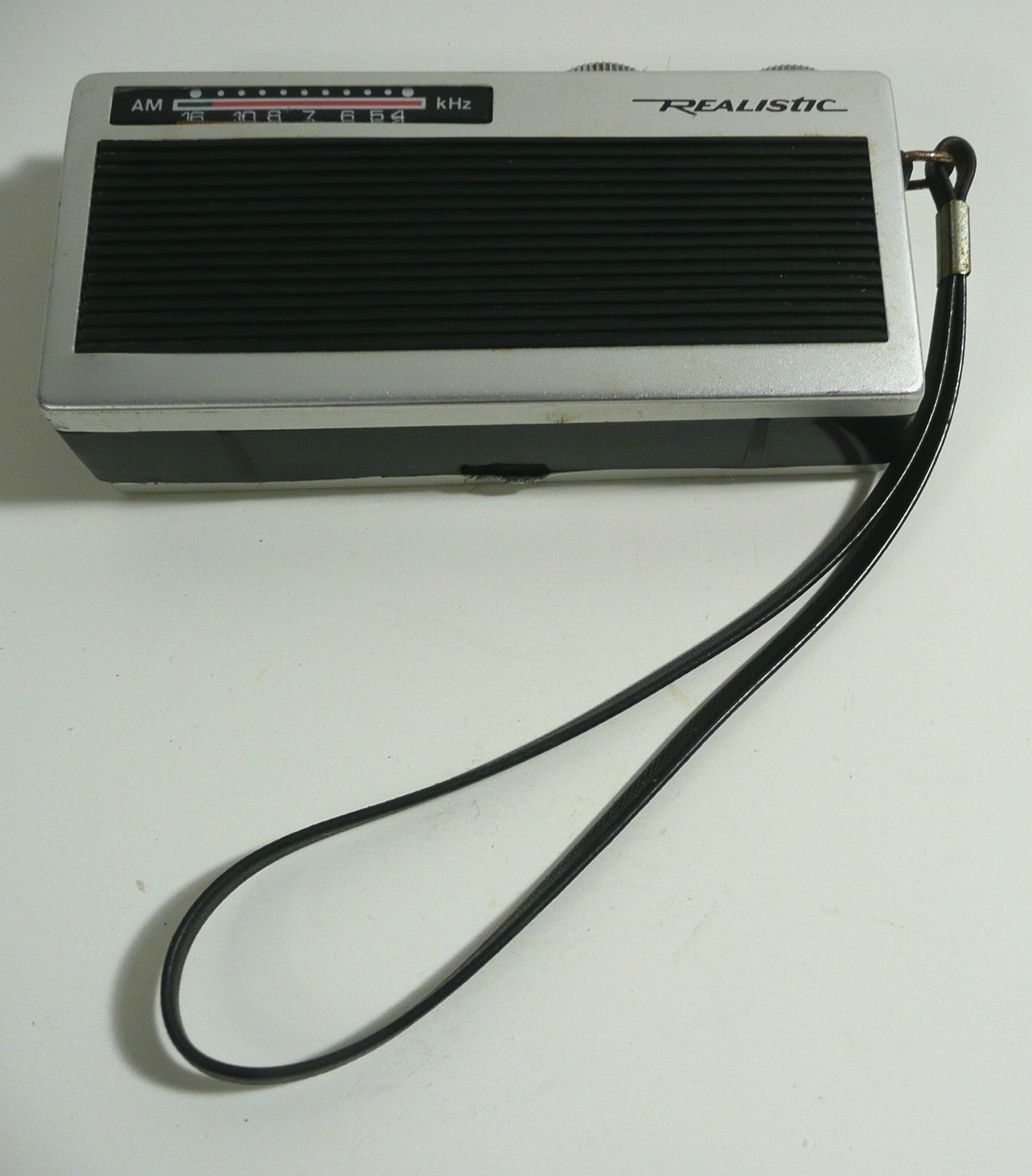 Vintage Non-Working Realistic Radio Shack Pocket Radio Collectible Man Cave