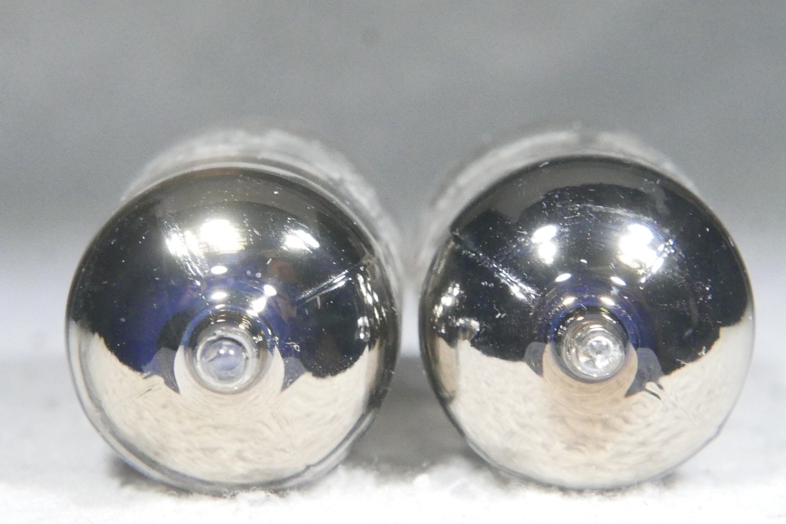 Matched Pair Amperex E88CC/6922 O-Getter Gold Pin 1966/1965 USA Microphonic