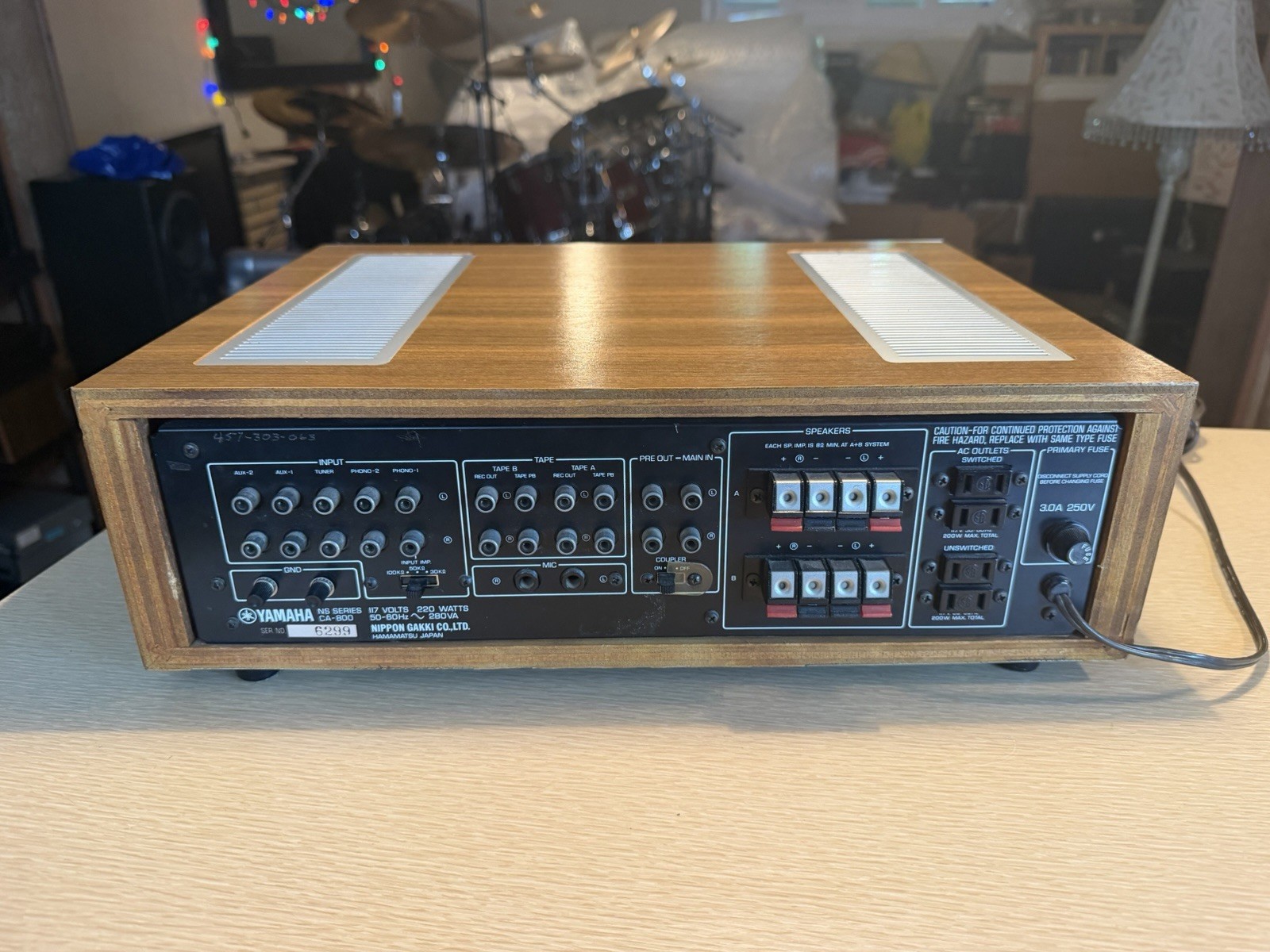 Vintage Mid 1970s Yamaha CA-800 Integrated Stereo Amplifier Pro Service N Mint🔥