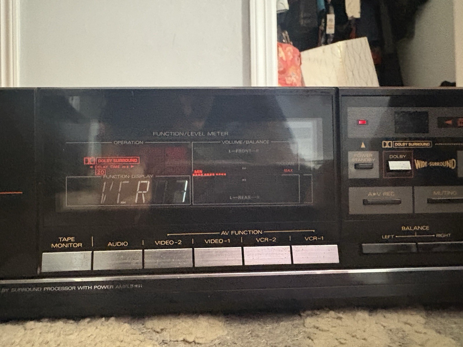 Fisher CAV-875 Studio-Standard AV Surround Stereo Amplifier