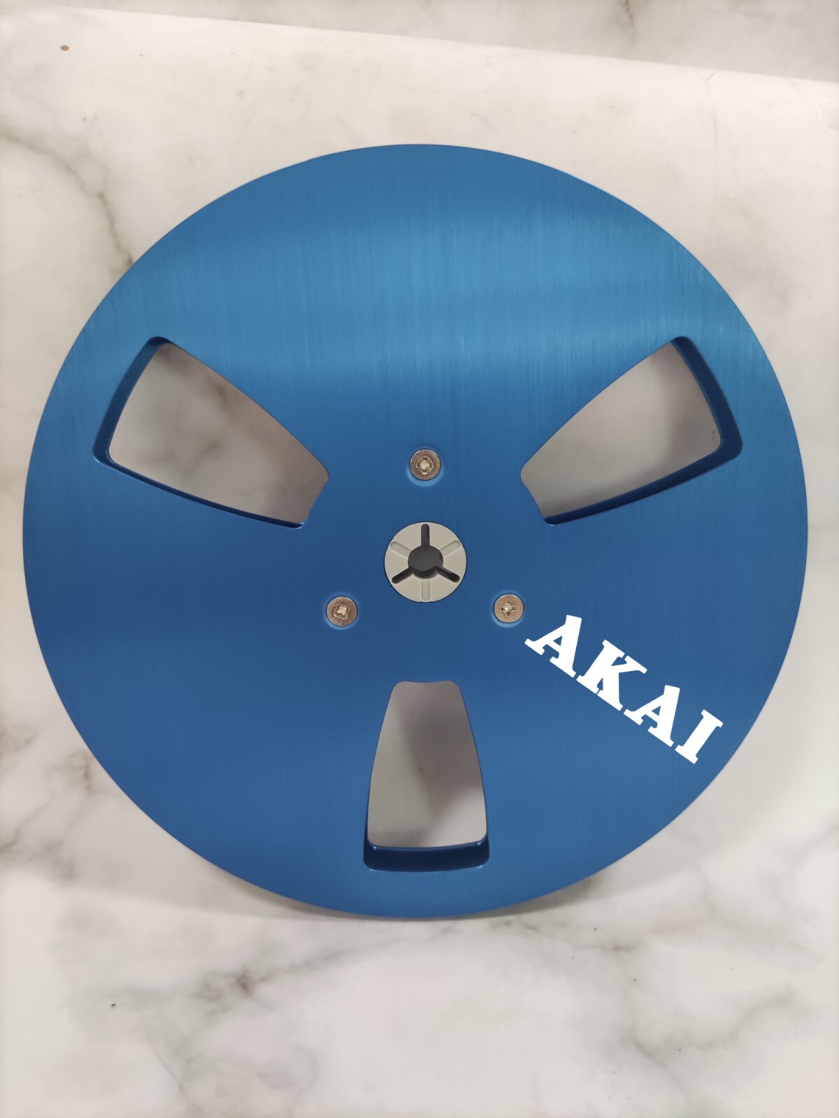 One Pair 7” sliver AKAI Light Aluminum Reel to Reel Take Up Reel for Akai GX-77