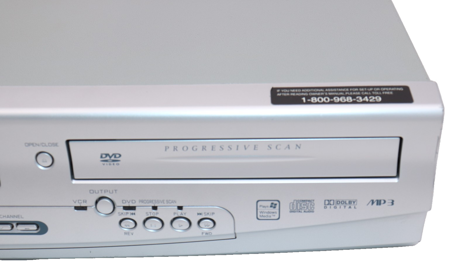 Sylvania DVD VCR Combo VHS to Digital Converter Bundle USB MP4 DVD Transfer