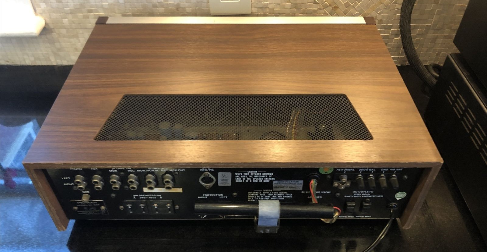 Pioneer SX-525 AM/FM Stereo Receiver Perfect Working Condition