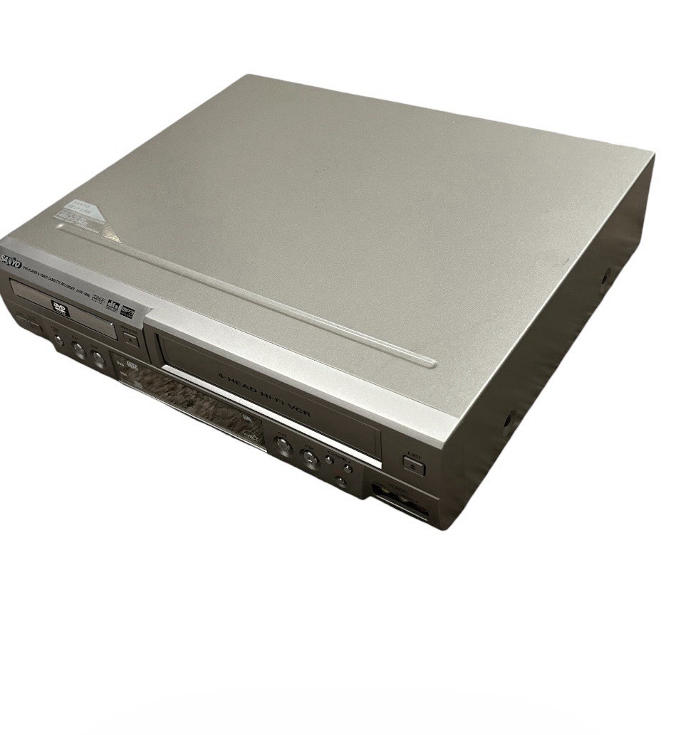 Sanyo DVW-5000 DVD VCR Combo 4 Head Hi-Fi Tested With OEM Remote. Clean Unit.