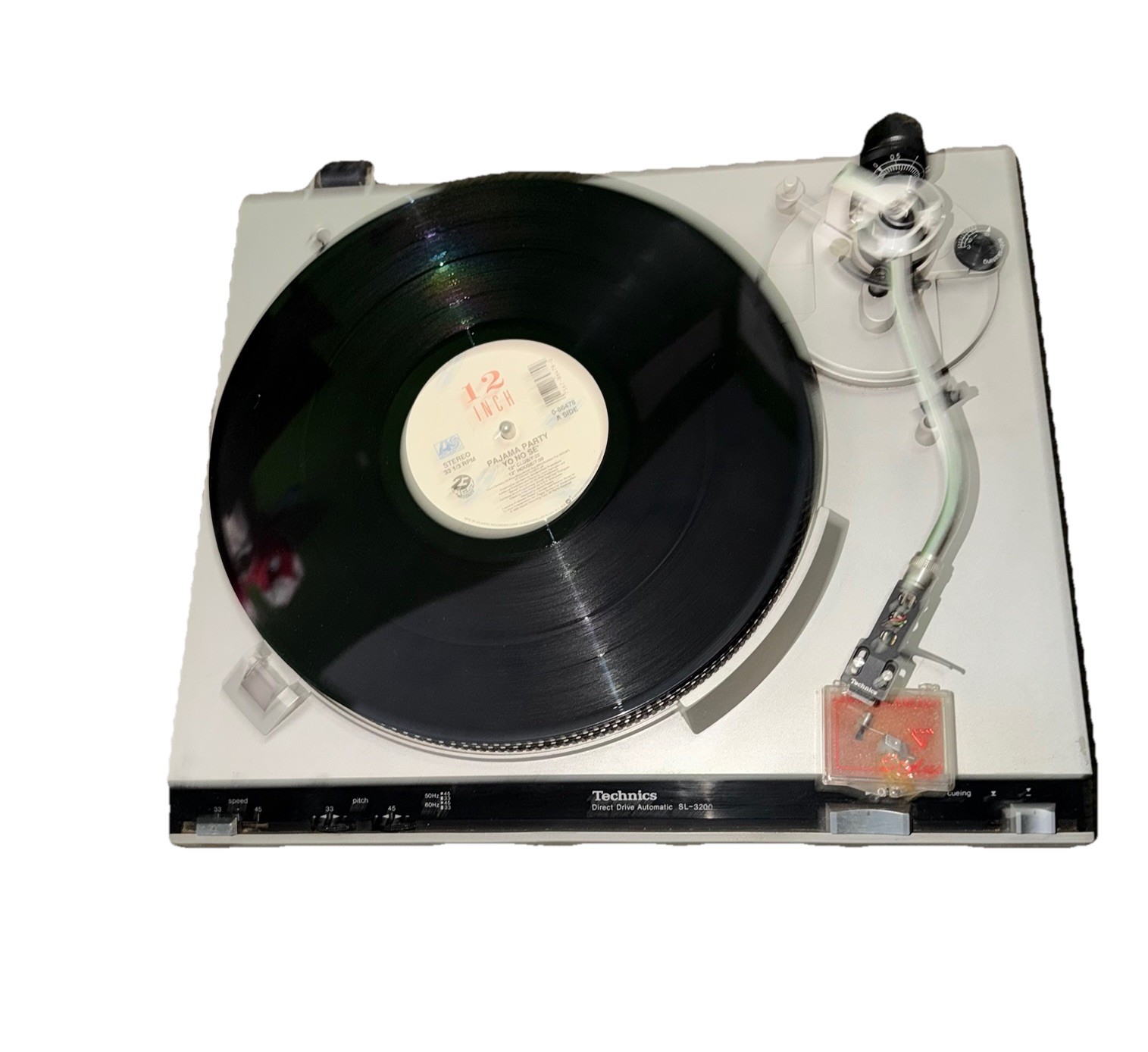 Vintage TECHNICS SL-3200 Direct Drive Automatic Turntable System W/ Dust Cover