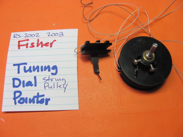 📈FISHER RS-2003 RS-2002 STEREO RECEIVER TUNING DIAL POINTER PULLEY STRING
