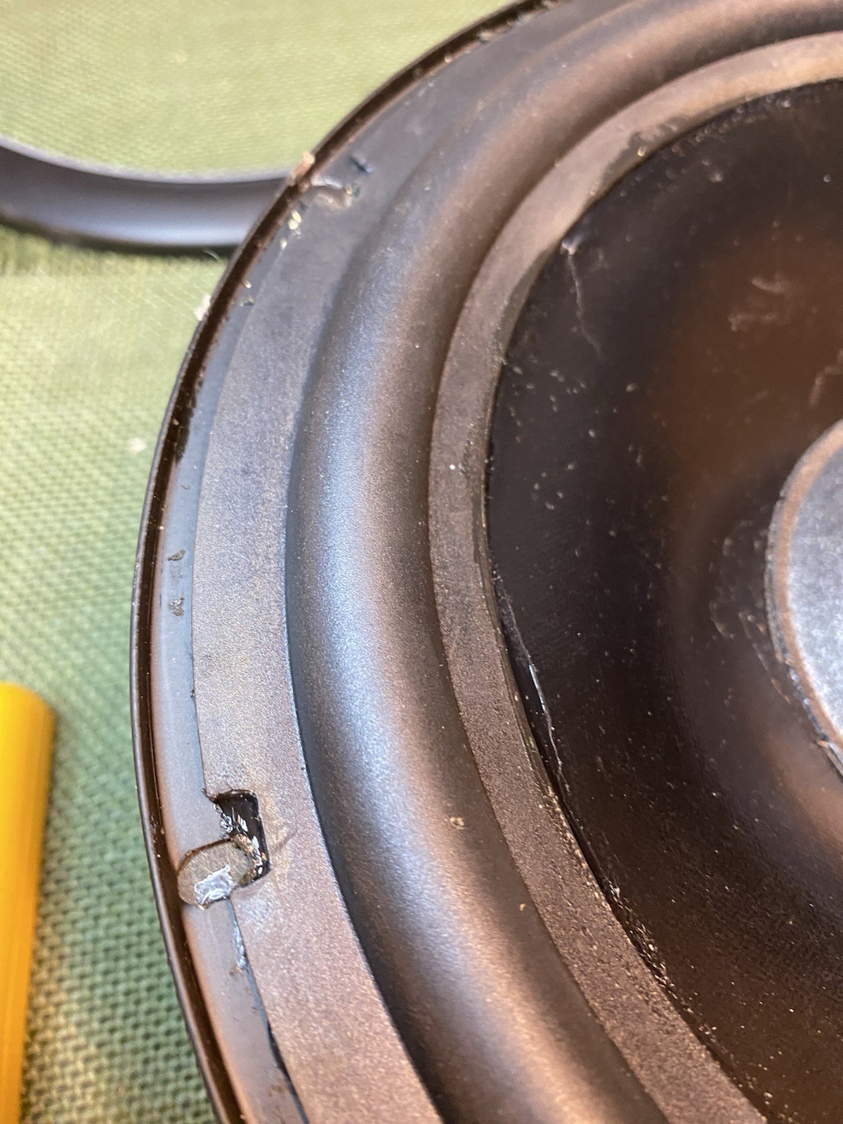 Infinity SM10-1 Woofer 71985 10″ Bass Driver 3.6 Ohm Refoamed Rubber Ring Mounts