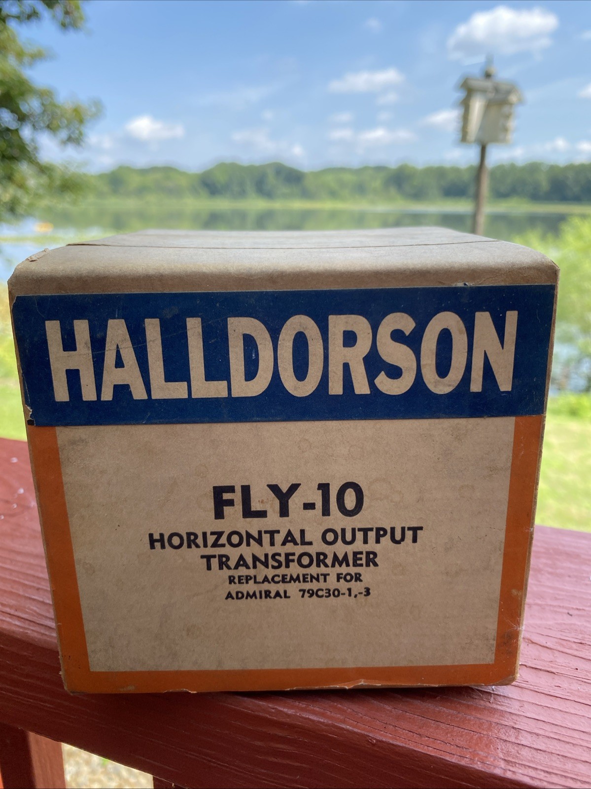 NEW OLD STOCK Halldorson Fly-10 Vintage Power Horizontal Output Transformer @28