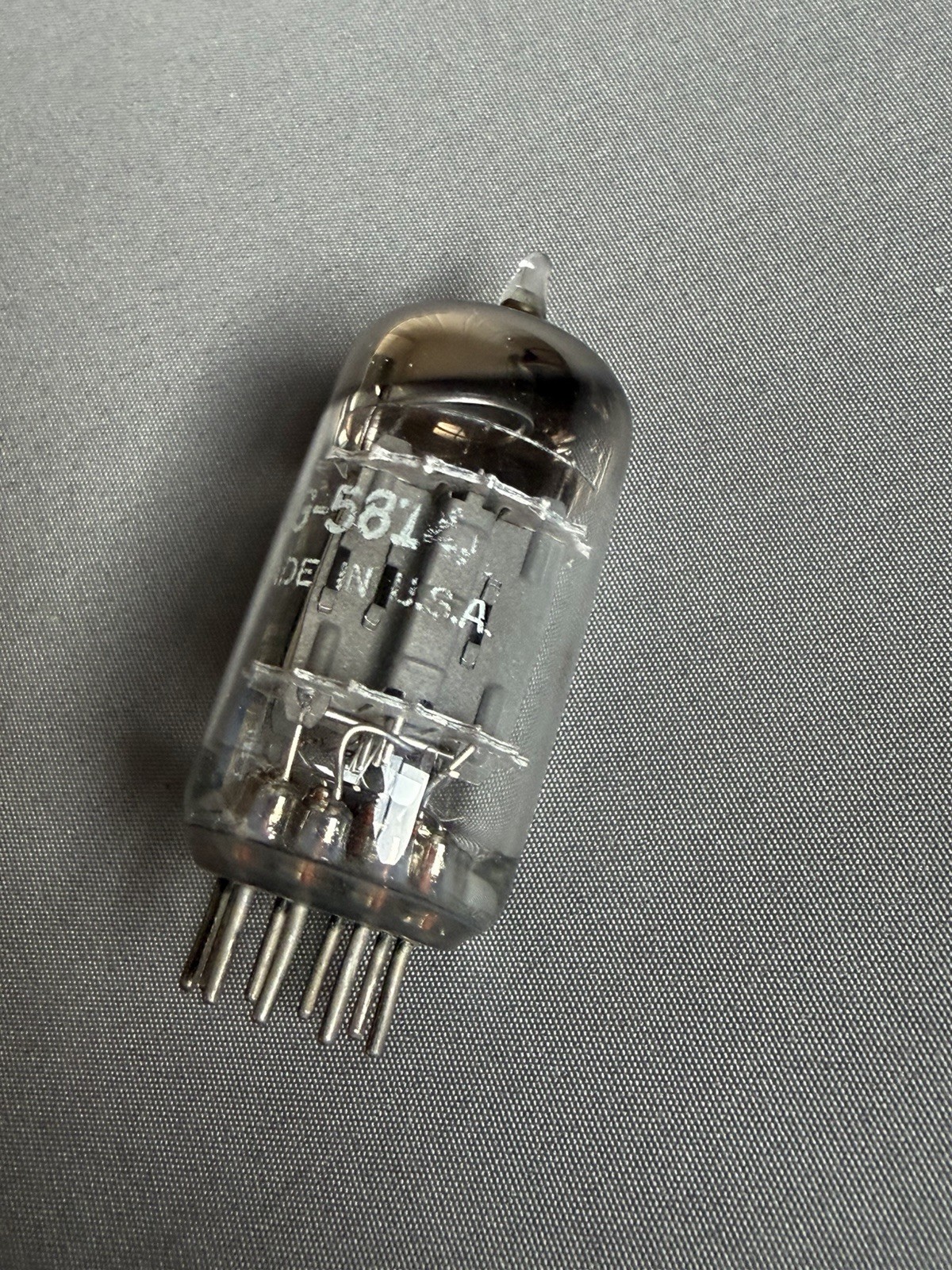 GE JG-5814A triple mica tube aka 5814A, an industrial 12AU7A tests strong