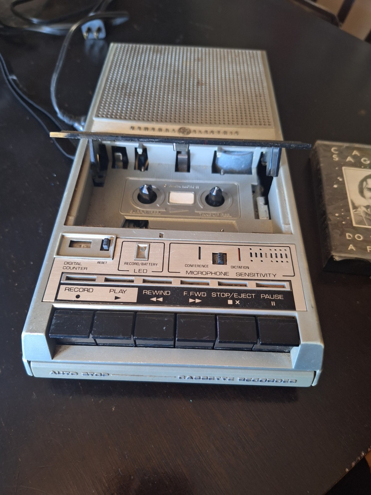 antique cassette recorder