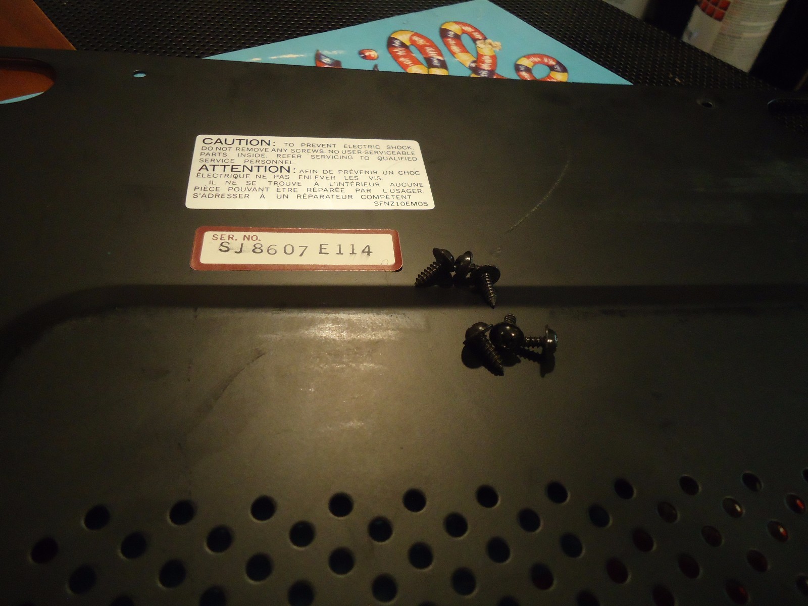 Technics SL-1600 Stereo Turntable Parting Out metal Pan